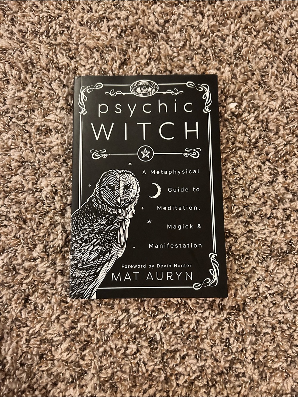 Psychic Witch Book by Mat Auryn